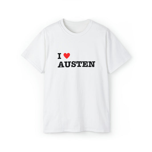 I heart Austen - Unisex Ultra Cotton Tee