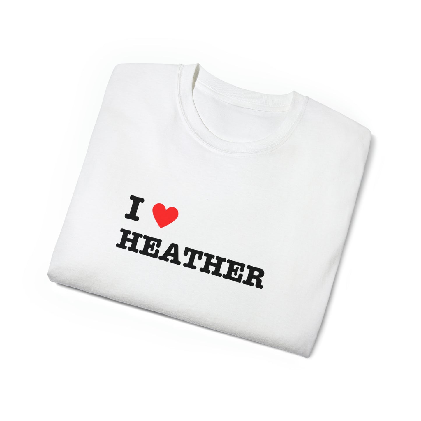 I heart Heather - Unisex Ultra Cotton Tee