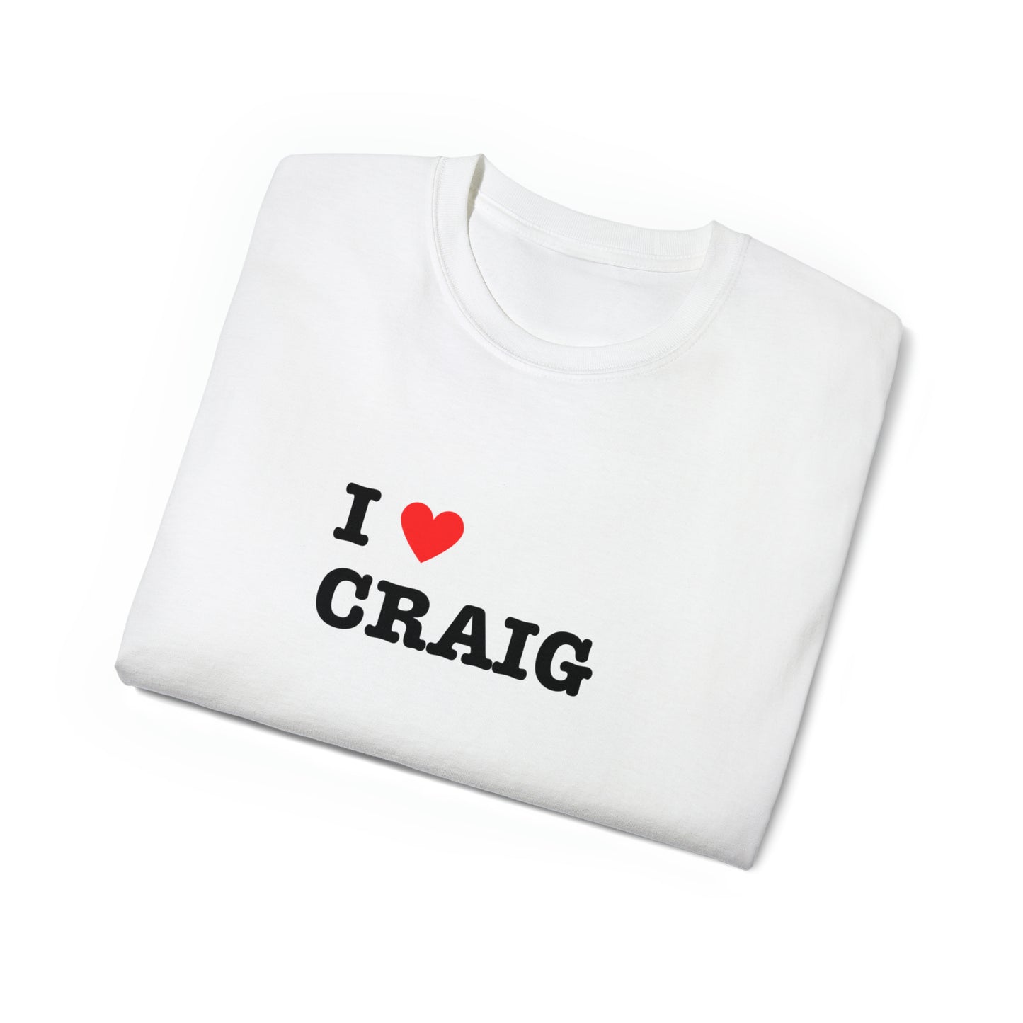 I heart Craig - Unisex Ultra Cotton Tee